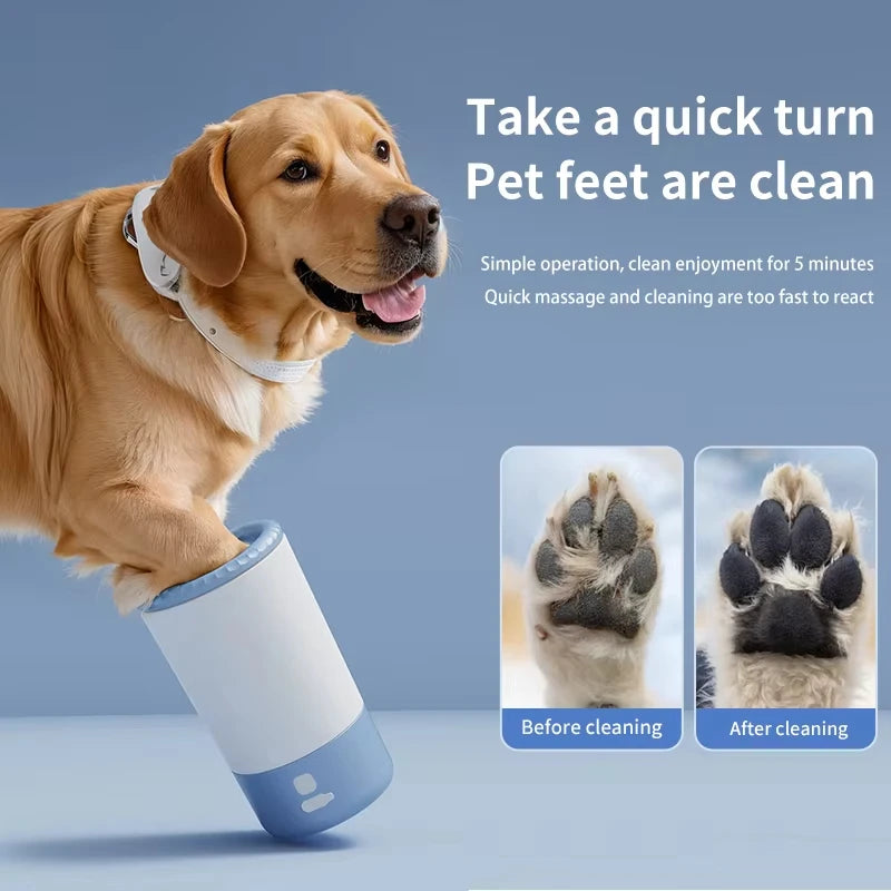 Electric Dog Paw Cleaner – Automatic Paw Washer