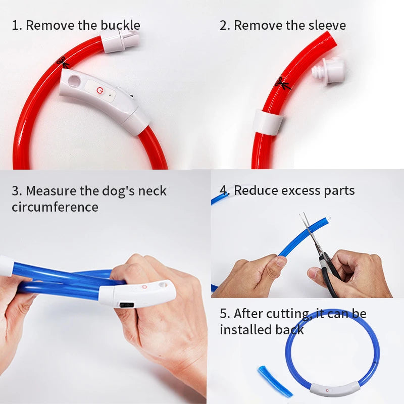 NightGlow™ LED Dog Collar